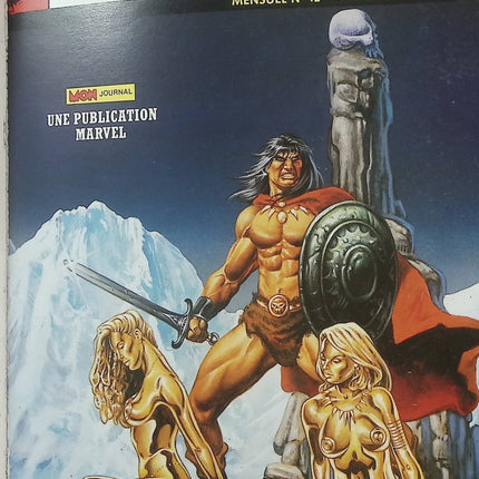 Super Conan N°14 – 3 histoires – Mon Journal – Publication Marvel – Comics Conan vintage d’occasion - Livre BD