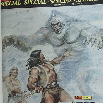 Super Conan N°2 – 3 histoires – Mon Journal – Publication Marvel – Comics Conan vintage d’occasion - Livre BD