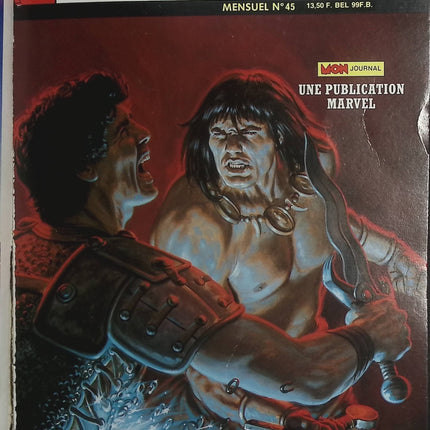 Super Conan N°15 – 3 histoires – Mon Journal – Publication Marvel – Comics Conan vintage d’occasion - Livre BD