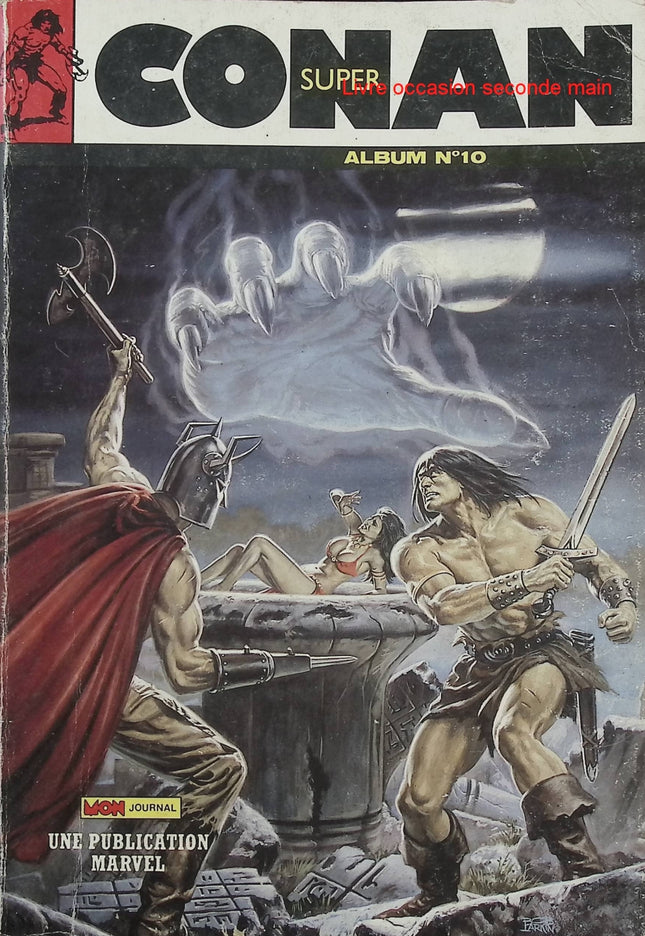 Super Conan N°10 – 3 histoires – Mon Journal – Publication Marvel – Comics Conan vintage d’occasion - Livre BD