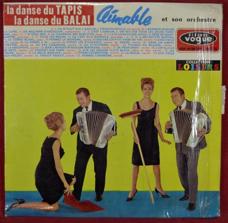 Der Tanz des freundlichen Teppichs und seines Orchesters – 33 U/min Vinyl-Schallplatte