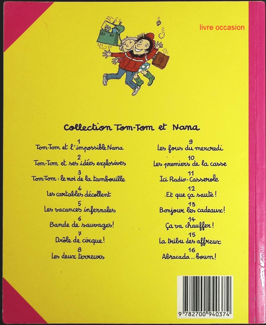 Tom-tom et Nana - Tome 4 - Les cartables décollent - Jacqueline Cohen - livre BD