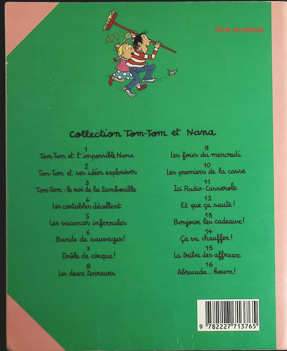 Tom-tom et Nana - Tome 1 - Tom-Tom et l'impossible Nana - Jacqueline Cohen - livre BD