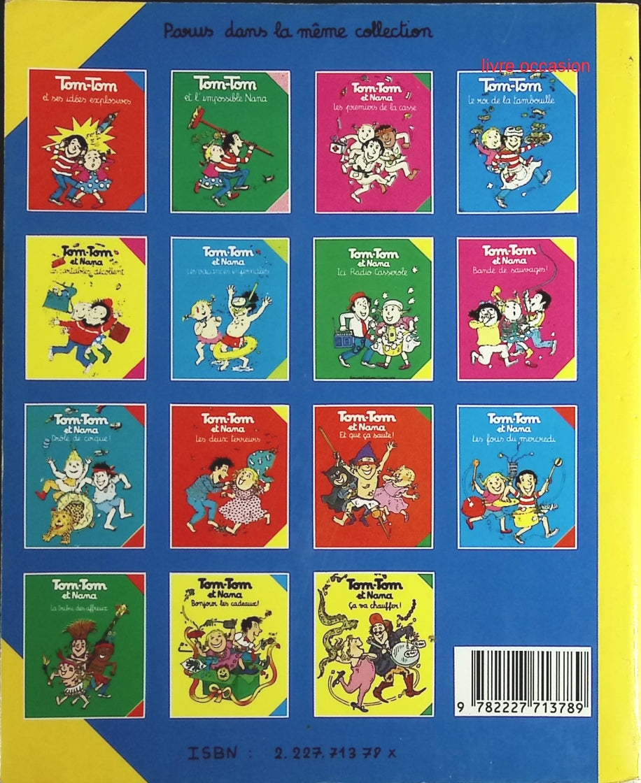 Tom-tom et Nana - Tome 3 - Le roi de la tambouille - Jacqueline Cohen - livre BD