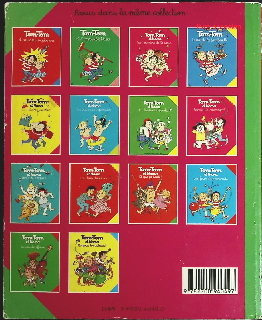 Tom-tom et Nana - Tome 7 - Drôle de cirque - Jacqueline Cohen - livre BD