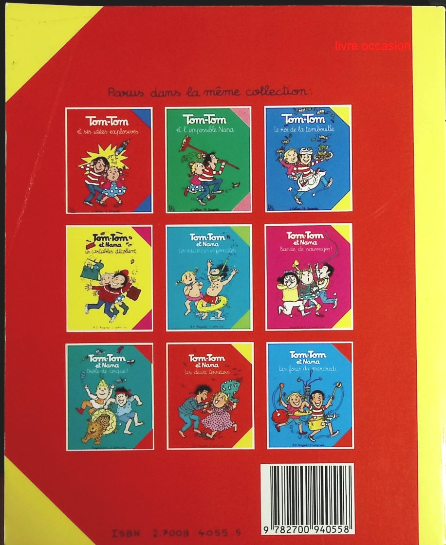 Tom-tom et Nana - Tome 8 - Les deux terreurs - Jacqueline Cohen - livre BD