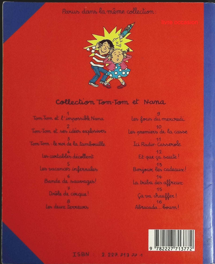 Tom-tom et Nana - Tome 2 - Tom-Tom et ses idées explosives - Jacqueline Cohen - livre BD