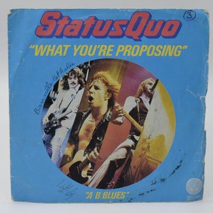 Was Sie vorschlagen, Status Quo – 45-U/min-Vinylplatte