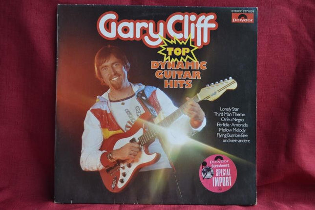 Gary Cliff Dynamic Guitar Hits - 33 rpm vinyl record