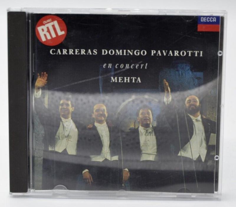 carreras domingo Pavarotti in concert Mehta