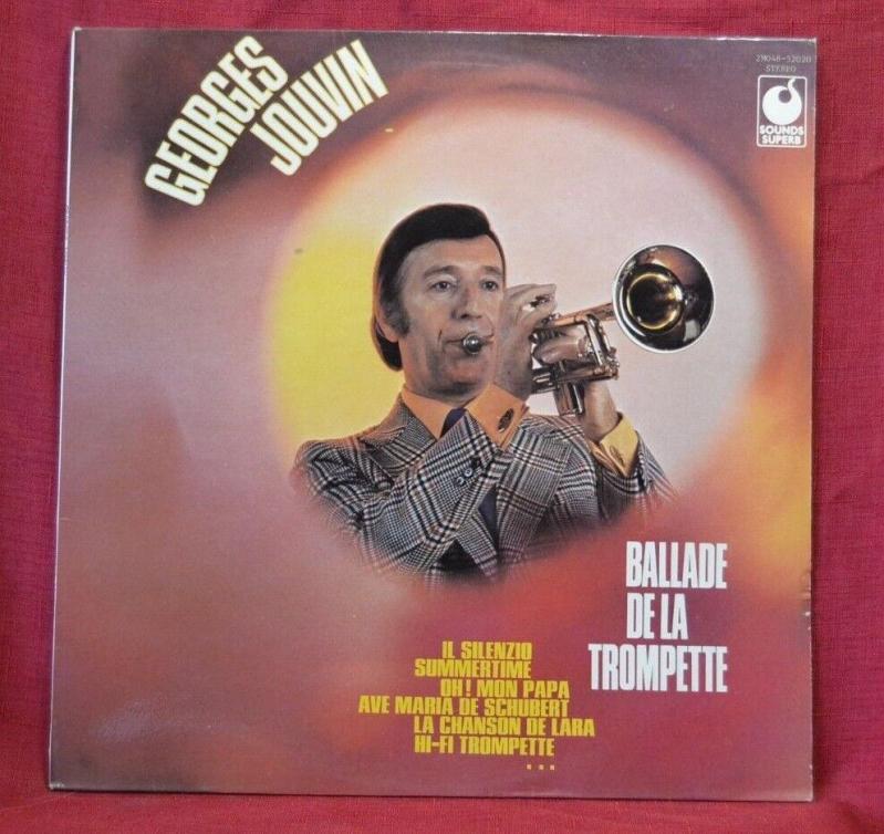 ballade de la trompette georges jouvin - disque vinyle 33 tours