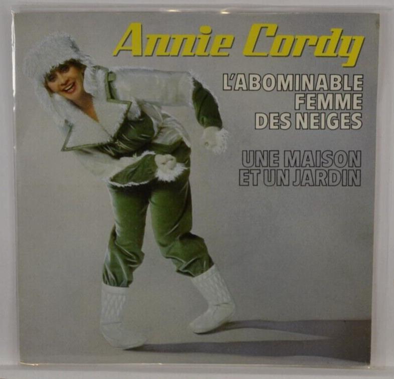The Abominable Snow Woman - Annie Cordy - 45 rpm vinyl record