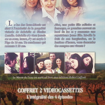 Le Miroir de l'eau - Coffret de 2 VHS - Line Renaud Cristiana Reali - cassette vidéo vhs K7
