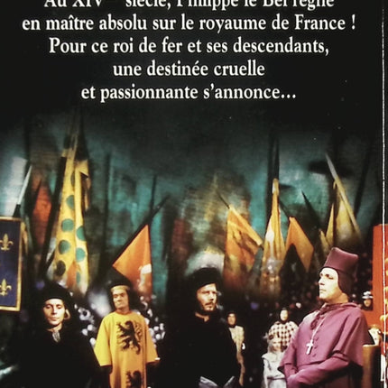 Les Rois Maudits - Georges Marchal, Jean Piat - Coffret de 3 VHS - cassette vidéo vhs K7