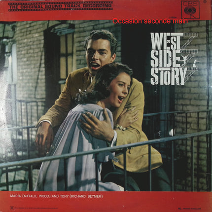 Leonard Bernstein – West Side Story (The Original Sound Track Recording) – Vinyle 33 tours CBS S 62058 occasion - Disque vinyle 33 tours