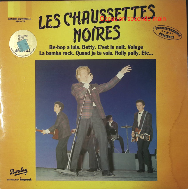 Les Chaussettes Noires – Vinyle 33 tours Barclay 6886 476 occasion - Disque vinyle 33 tours