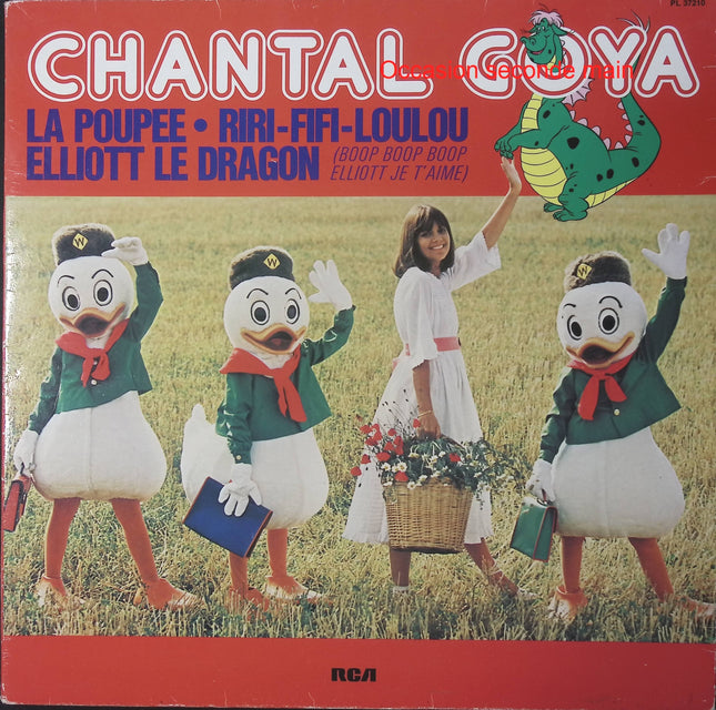 Chantal Goya – La Poupée • Riri, Fifi, Loulou • Elliott Le Dragon – Vinyle 33 tours RCA PL 37210 occasion - Disque vinyle 33 tours