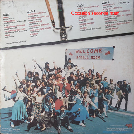 Grease – The Original Soundtrack From The Motion Picture – Double vinyle 33 tours RSO 2658 125 occasion - Disque vinyle 33 tours