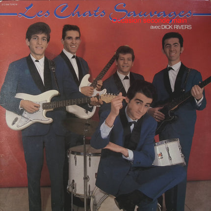 Les Chats Sauvages – Avec Dick Rivers – Vinyle 33 tours Pathé 2C 068-72182 occasion - Disque vinyle 33 tours