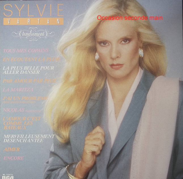 Sylvie Vartan – Tendrement – Vinyle 33 tours RCA NL 70570 occasion - Disque vinyle 33 tours