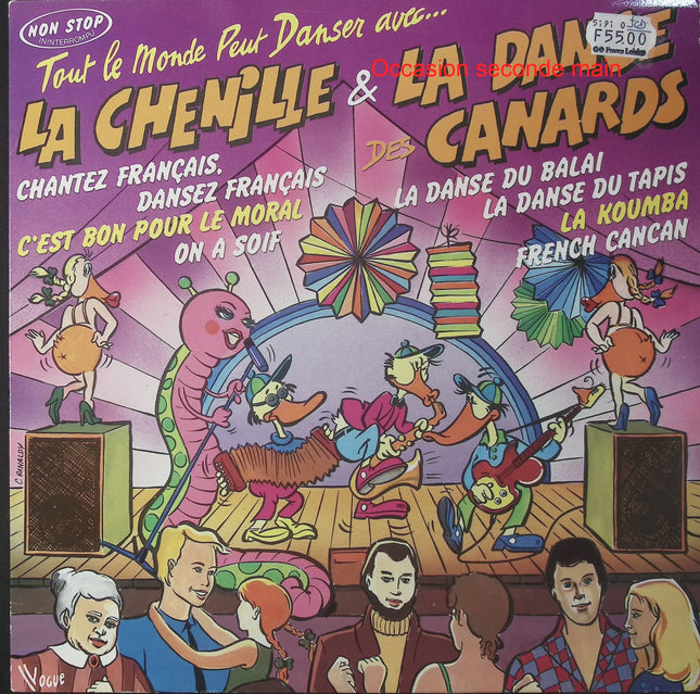 Tout Le Monde Peut Danser Avec... La Chenille & La Danse Des Canards – Vinyle 33 tours Vogue 508669 occasion - Disque vinyle 33 tours