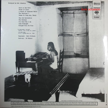 Songs From a Room – Leonard Cohen - Disque vinyle 33 tours