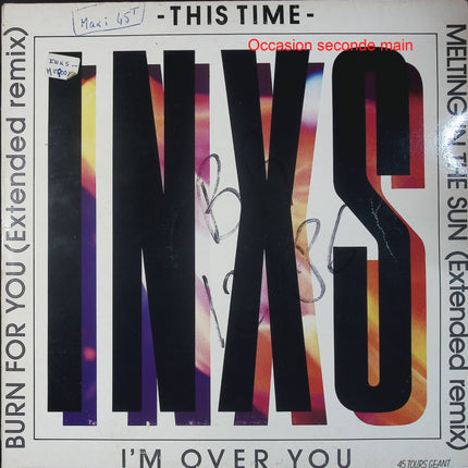 INXS – This Time – Maxi 45 tours Mercury 884 123-1 Q occasion - Disque vinyle Maxi 45 tours
