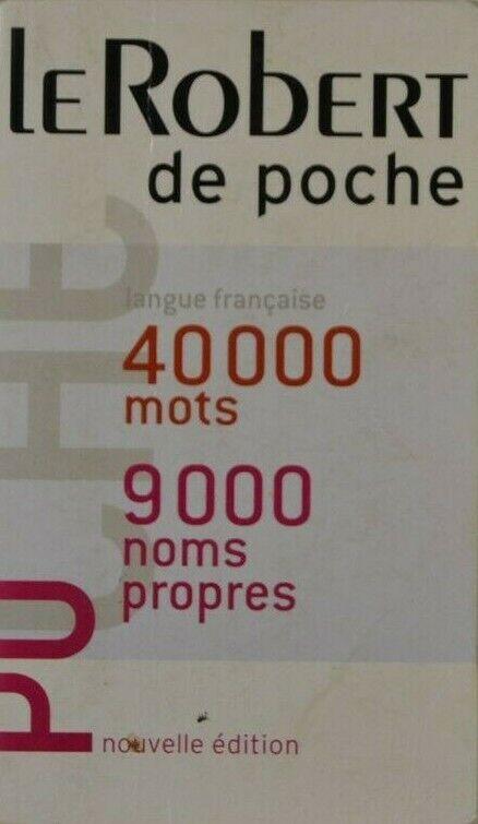 Dictionnaire Le Robert de poche