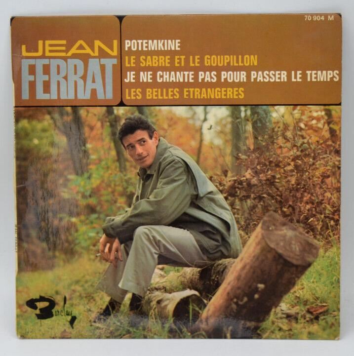 Jean Ferrat – Potemkine – Der Säbel und das Weihwasser – 45 U/min Vinyl-Schallplatte