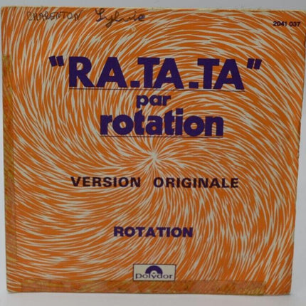 Ra Ta Ta Rotation – 45 U/min Vinyl-Schallplatte