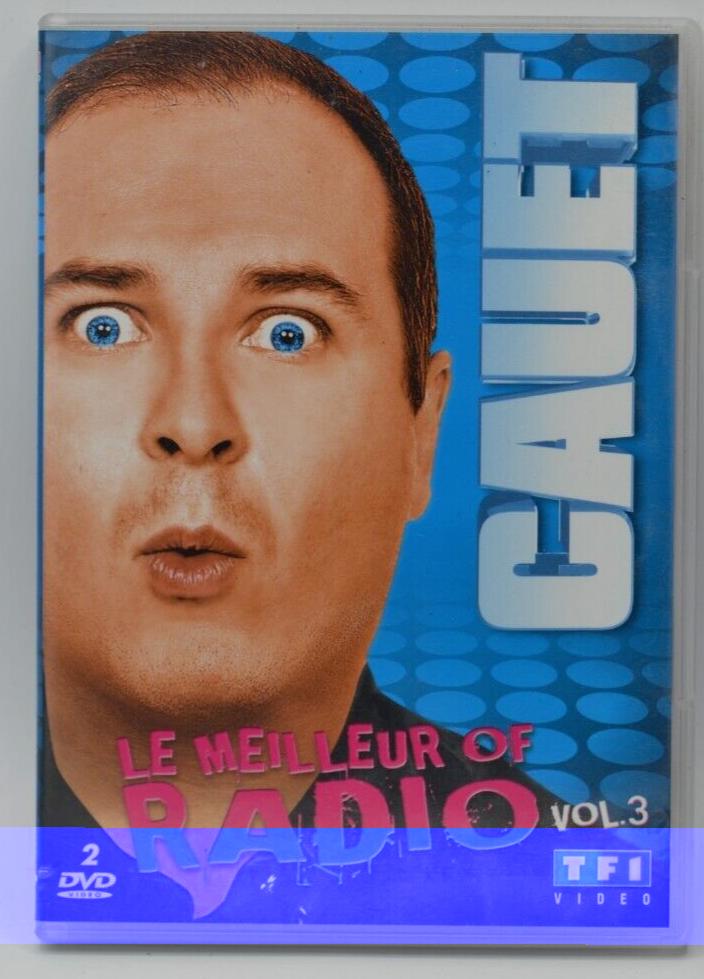 DVD Cauet le meilleur of radio volume 3