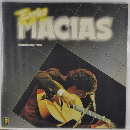 Enrico Macias public recording - 33 rpm vinyl record