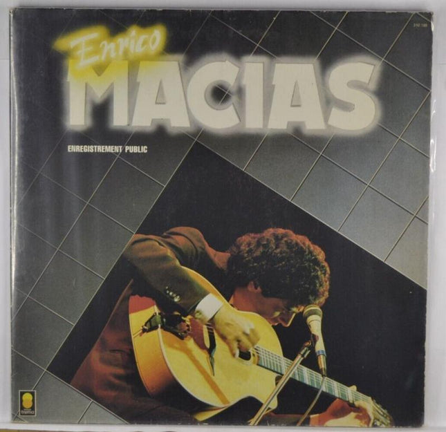 Enrico Macias public recording - 33 rpm vinyl record