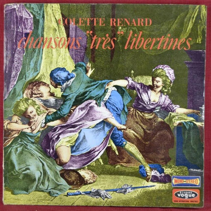 Colette Renard: Very Libertine Songs – 33 U/min Vinyl-Schallplatte