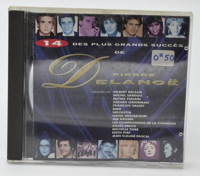 14 of the greatest hits - Pierre Delanoë - CD