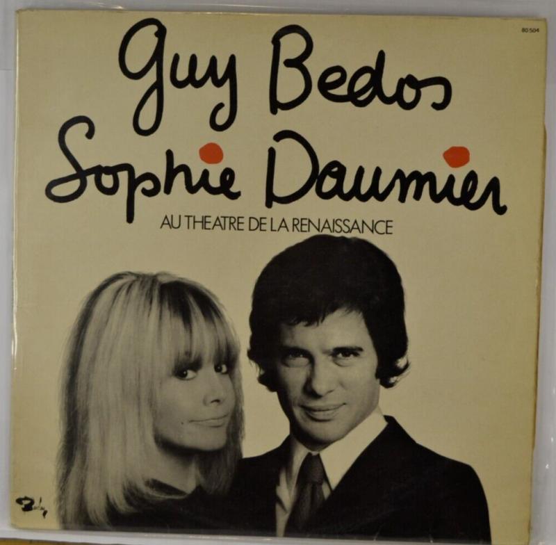 Guy Bedos Sophie Daumier at the Renaissance Theatre - 33 rpm vinyl record