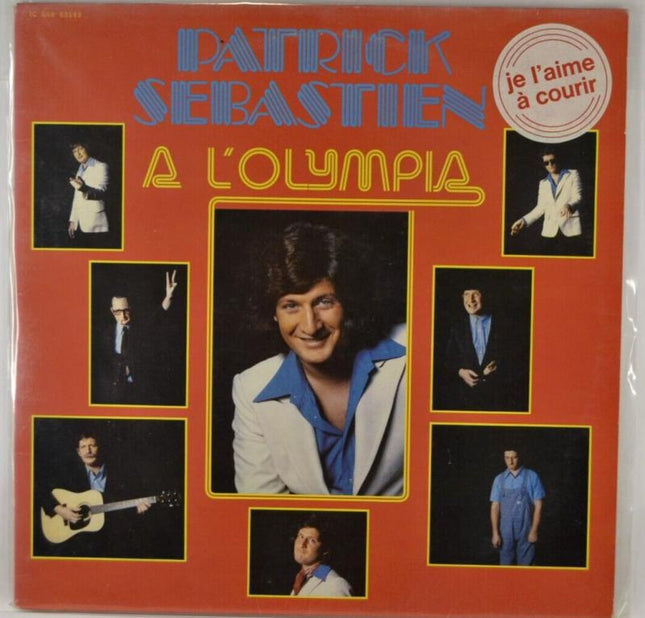 Bei der Olympia liebe ich das Laufen Patrick Sébastien - 33 U/min Vinyl-Schallplatte