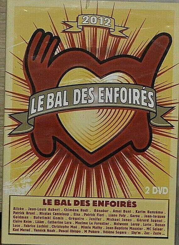 dvd le bal des enfoirés - 2012 DVD NEUF