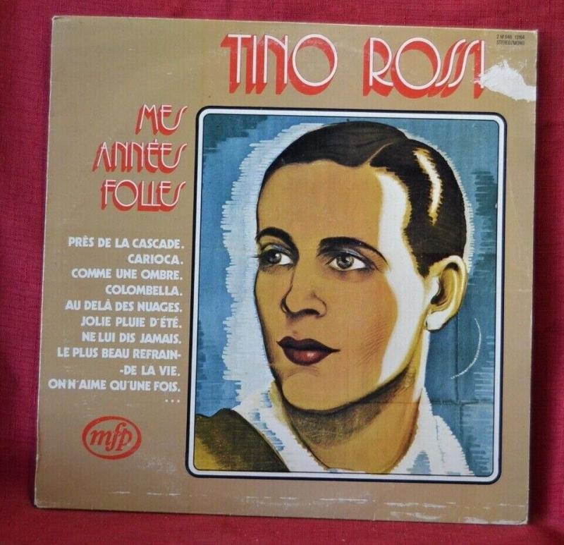 My Crazy Years Tino Rossi - 33 rpm vinyl record