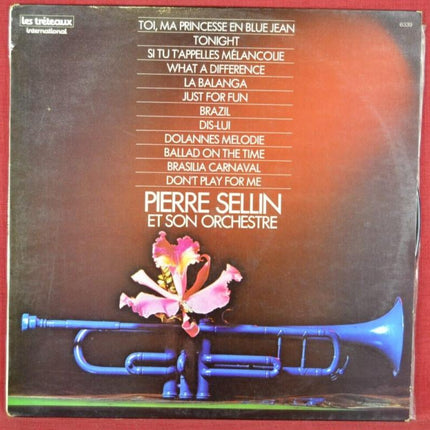 you my princess in blue jean pierre sellin - 33 rpm vinyl record