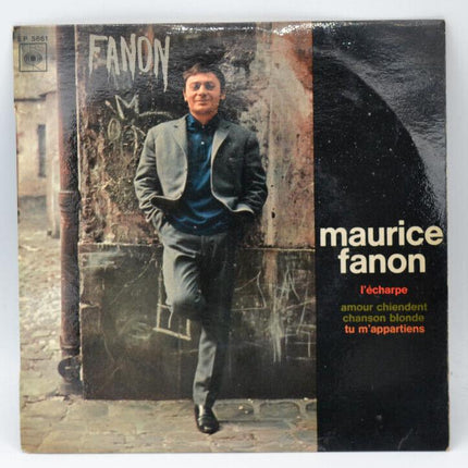 Maurice Fanon - L'écharpe - Amour chiendent chanson ... - disque vinyle 45 tours