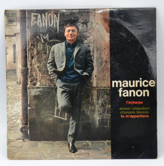 Maurice Fanon - L'écharpe - Amour chiendent chanson ... - disque vinyle 45 tours