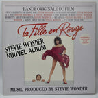 La fille en rouge Stevie Wonder - disque vinyle 33 tours