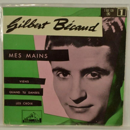 My Hands - Gilbert Becaud - 45 rpm vinyl record