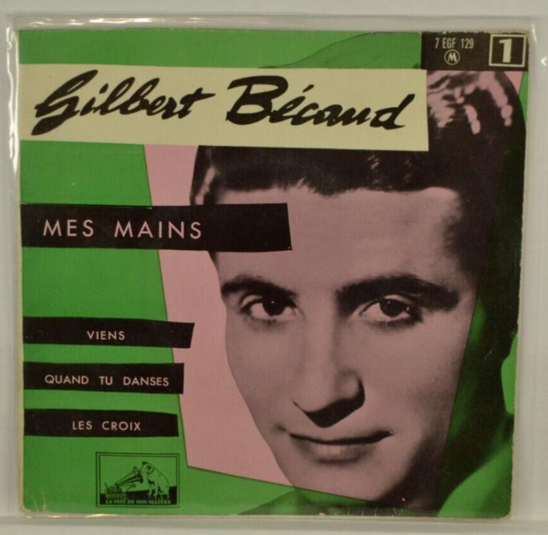 My Hands – Gilbert Becaud – 45-U/min-Vinyl-Schallplatte