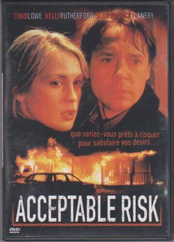 dvd acceptable risk - drame - thriller