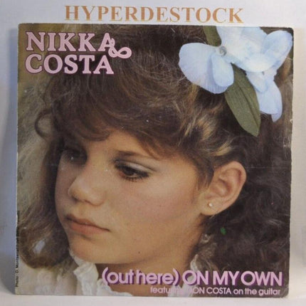 (hier draußen) Alleine - Nikka Costa - 45 U/min Vinyl-Schallplatte