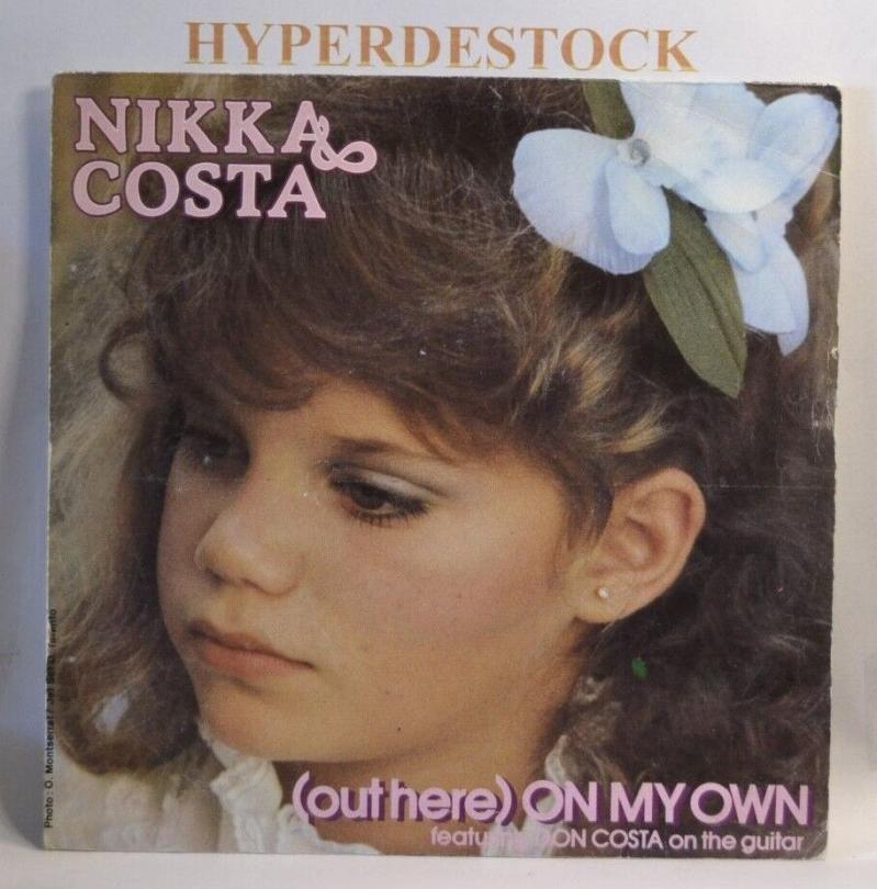 (out here) On my own - Nikka Costa - disque vinyle 45 tours