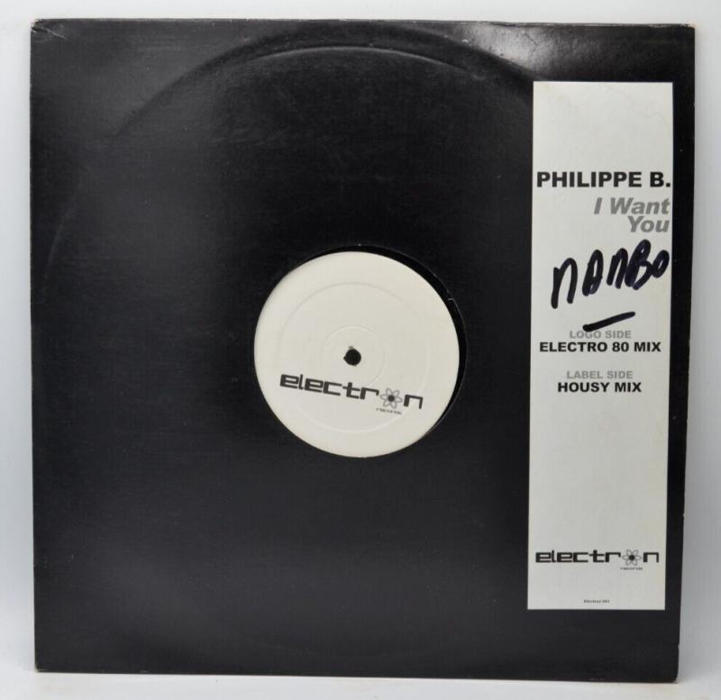 Philippe B. – I Want You – 33 U/min Maxi-Vinyl-Schallplatte